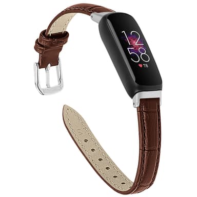 Klockarmband PU-läder Ruskea Fitbit Inspire / Inspire 2 / Inspire 3 / Inspire HR
