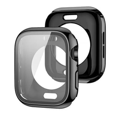 Älykellokotelo näytönsuojalla Musta Apple Watch 7 / 8 41 mm