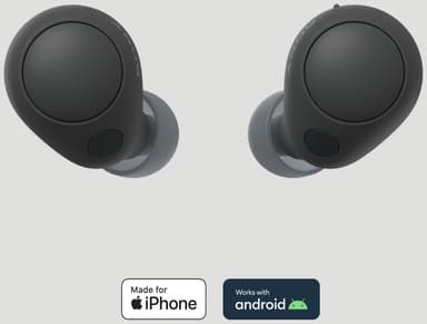 Sony WF-C700N täysin langattomat in-ear kuulokkeet (musta)