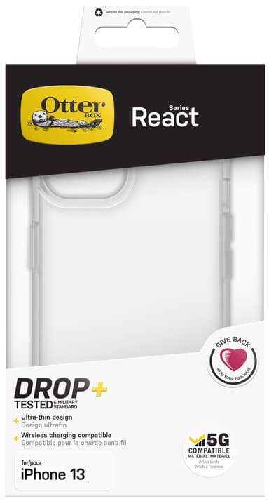 OtterBox React Apple iPhone 13 suojakuori