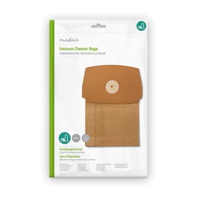 Nedis Pölypussi | 10 kpl | Paperi | Eniten myyty: Electrolux | Ruskea