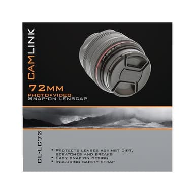 Camlink Pikakiinnitettävä Linssinsuojus | 72 mm