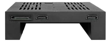 2x 2.5"" SATA/SAS + 1x 3.5"" in 1x 5.25"" bay mobile rack screwless trays