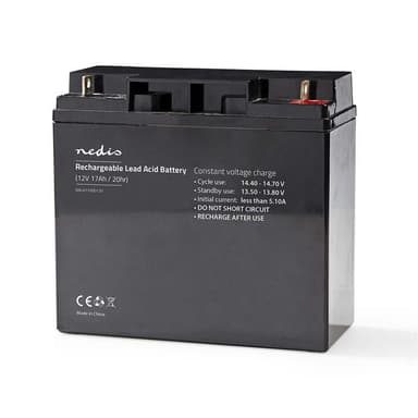 Nedis Lyijyakku | Lyijyhappo | Ladattava | 12 V | 17000 mAh