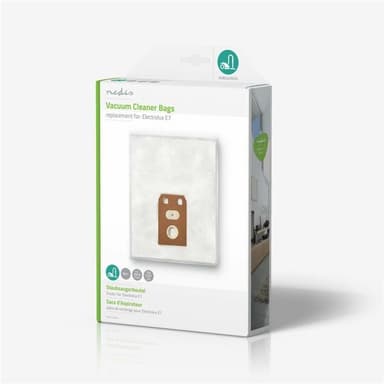 Nedis Pölypussi | 4 kpl | Mikrokuitu | Eniten myyty: Electrolux | Valkoinen
