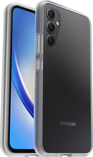 OtterBox React Galaxy A34 5G suojakuori (kirkas)