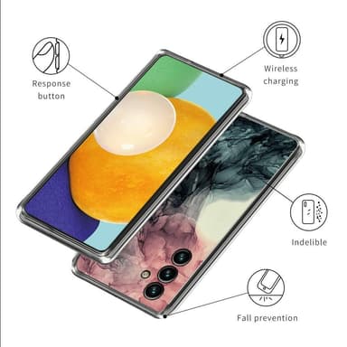 SKALO Samsung A54 5G Marmori TPU kuori - #5