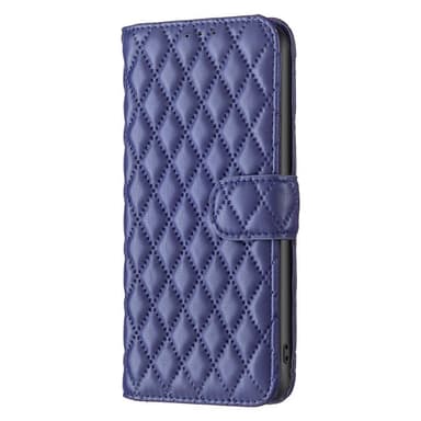 SKALO Samsung A34 5G BINFEN COLOR Tikattu Lompakko - Sininen