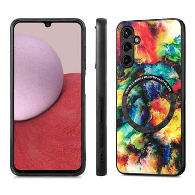 SKALO Samsung A14 4G/5G Motif Suojakuori magneettirenkaalla - #1