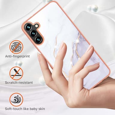 SKALO Samsung A34 5G Marmori TPU kuori - #2