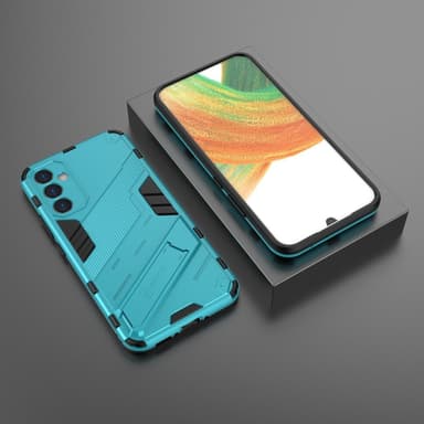 SKALO Samsung A34 5G Hybrid BIBERCAS Suojakuori - Turkoosi