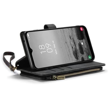 CaseMe Samsung A34 5G CaseMe Big Wallet Lompakkokotelo - Musta