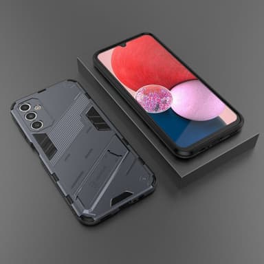 SKALO Samsung A14 4G/5G Hybrid BIBERCAS Suojakuori - Sininen