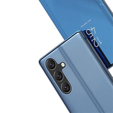 SKALO Samsung A54 5G Clear View Mirror Lompakko - Violetti