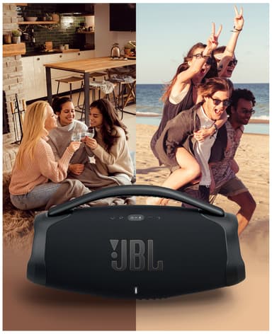 JBL Boombox 3 WIFI kannettava kaiutin (musta)