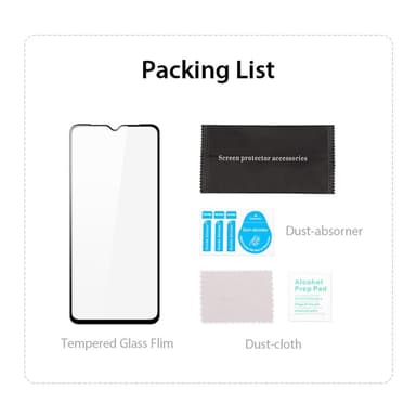 DUX DUCIS Samsung Galaxy A34 5G karkaistulle lasille Täysi kattavuus