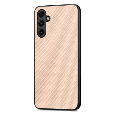 SKALO Samsung A54 5G Carbon Fiber TPU-suojakuori - Khaki