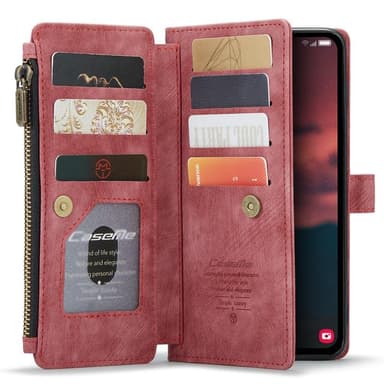 CaseMe Samsung A54 5G CaseMe Big Wallet Lompakkokotelo - Punainen
