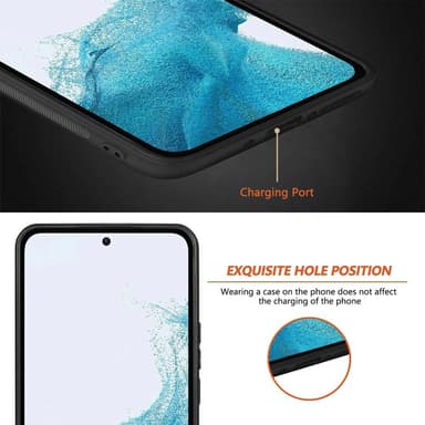 SKALO Samsung A54 5G Crocodile PU Nahka Hybrid Suojakuori - Ruskea