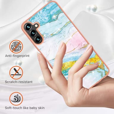 SKALO Samsung A54 5G Marmori TPU kuori - #4