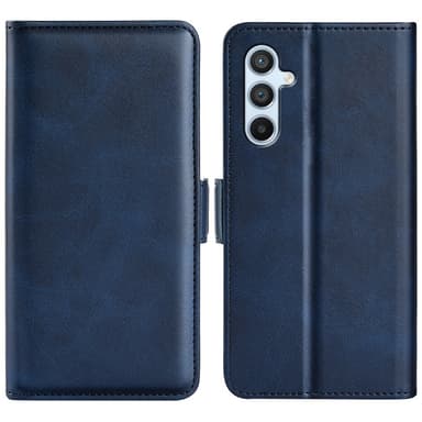 SKALO Samsung A54 5G Premium Wallet Lompakkokotelo - Sininen