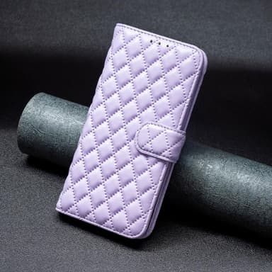 SKALO Samsung A54 5G BINFEN COLOR Tikattu Lompakko - Violetti