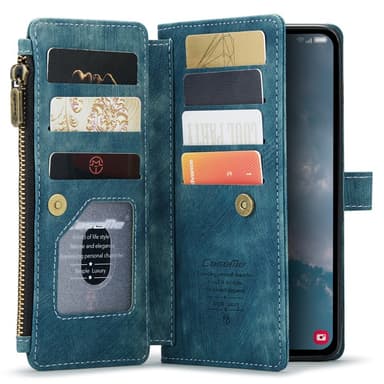 CaseMe Samsung A54 5G CaseMe Big Wallet Lompakkokotelo - Sininen