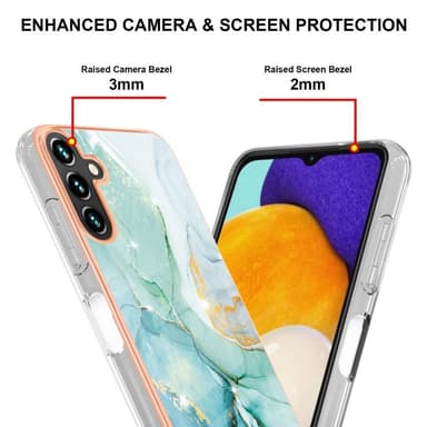 SKALO Samsung A34 5G Marmori TPU kuori - #3