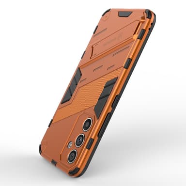 SKALO Samsung A54 5G Hybrid BIBERCAS Suojakuori - Oranssi