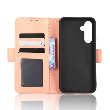 SKALO Samsung A54 5G 6-lokeroa Lompakkokotelo - Pinkki