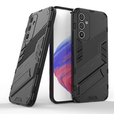 SKALO Samsung A54 5G Hybrid BIBERCAS Suojakuori - Musta
