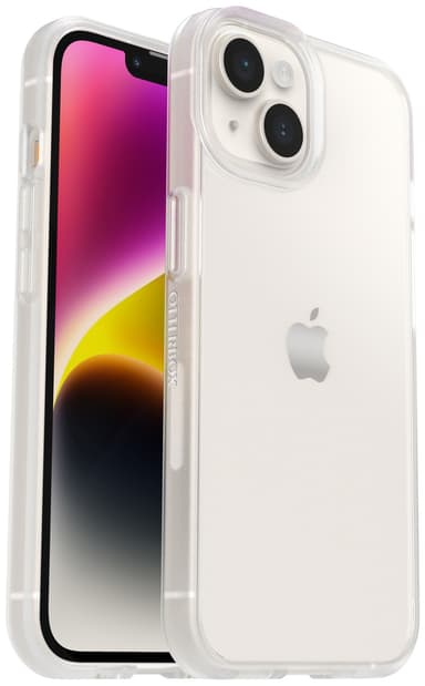 OtterBox React iPhone 14 suojakuori (läpinäkyvä)