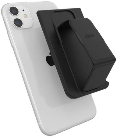 CLCKR MagSafe lompakkokotelo (musta)
