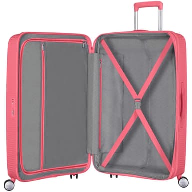 American Tourister Soundbox Resväska 67 Exp. Sun Kissed Coral