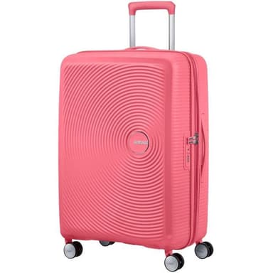 American Tourister Soundbox Resväska 67 Exp. Sun Kissed Coral
