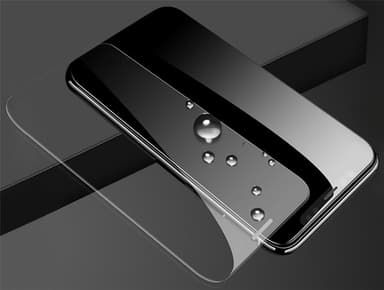 Mr. Yes Karkaistu lasi näytönsuoja iPhone XS Maxille 3D-suojauksella