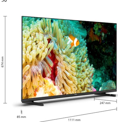 Philips 50” PUS7607 4K LED älytelevisio (2022)