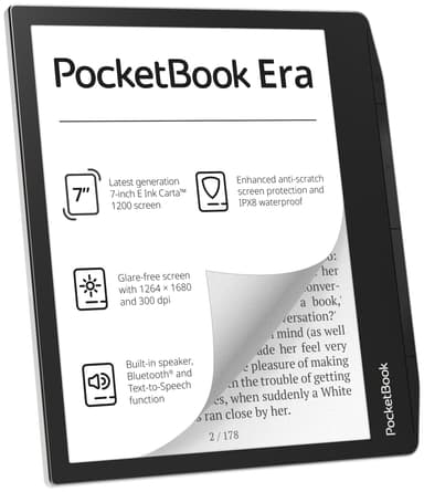 PocketBook Era eBook e-kirjojen lukulaite 16 GB (hopea)
