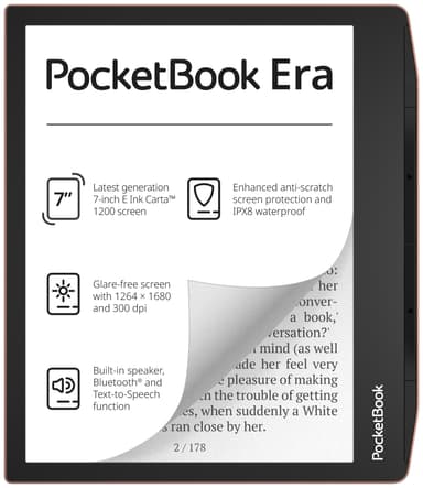 PocketBook Era eBook e-kirjojen lukulaite 64 GB (kupari)