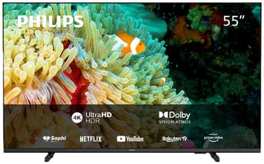 Philips 55” PUS7607 4K LED älytelevisio (2022)