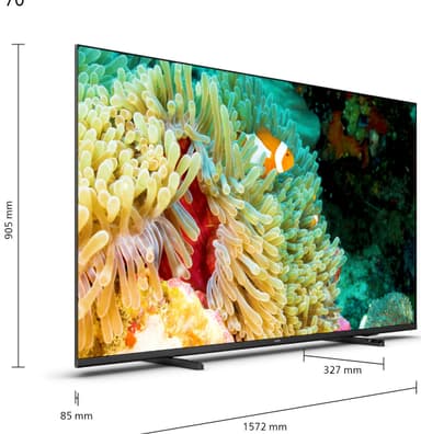 Philips 70” PUS7607 4K LED älytelevisio (2022)