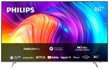 Philips 86” PUS8807 4K Ambilight älytelevisio (2022)