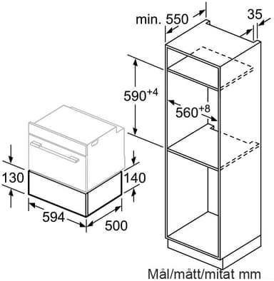 Siemens säilytyslaatikko BI630ENS1