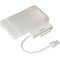 Maiwo K104 5 Gb/s USB3.1 2,5"" HDD/SSD SATA III -sovitin 10 cm kaapelilla, USB A ja läpinäkyvä muovinen kaappi