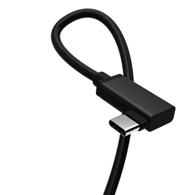 NÖRDIC 3m 10Gbps 5A Power Delivery PD100W Emarker USB3.2 Gen2 USB-C to C pikalatauskaapelilla