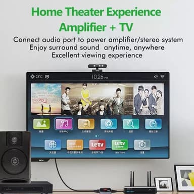 NÖRDIC HDMI 4K120Hz 8K60Hz ulosotto HDMI 1xHDMI 2xToslink 1xStereo RL HDCP2.3 HDR10 EDID