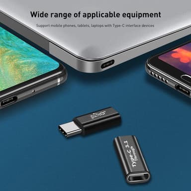 NÖRDIC USB C 3.1 -sovitin uros–naaras