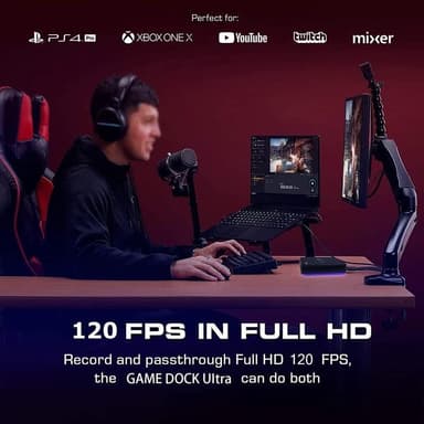 ezcap GameDock Ultra 4Kp60 HDR HDMI -videokaappauskortti
