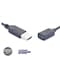 NÖRDIC USB 3.0 uros–USB C naaras -sovitin, 15 cm, 5 Gb/s tiedonsiirtonopeus