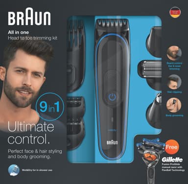 Braun 9-in-1 kotiparturipakkaus MGK3080